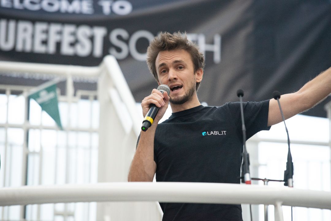 Venturefest South Innovator of the Year Sean Larsen Lablit