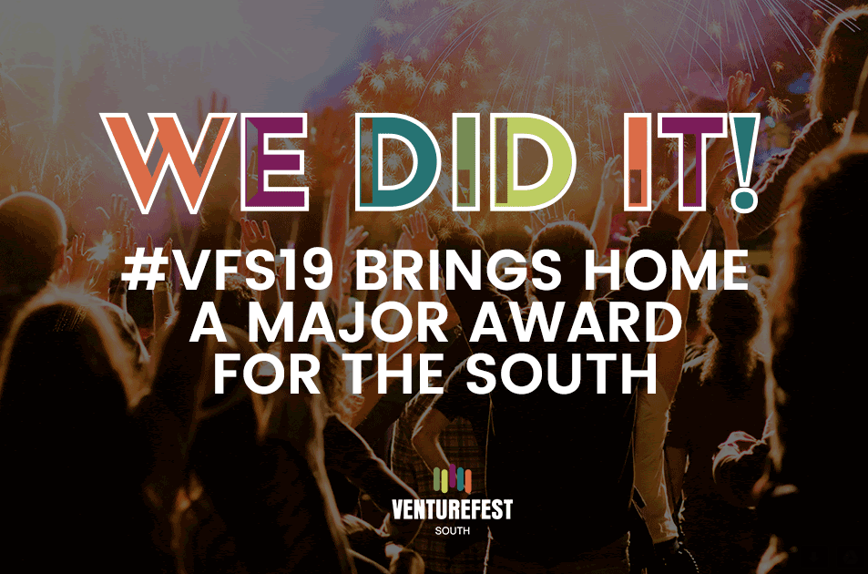 Venturefest South brings home a major award for its 2019 showcase #VFS19