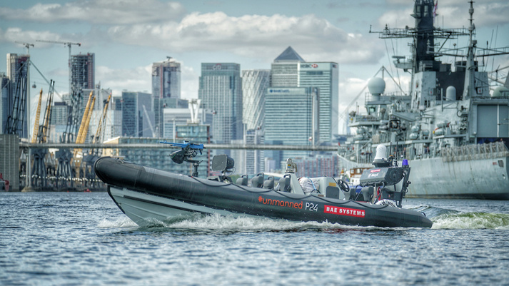 #VFS20 Headline Partner, BAE Systems demonstrates first integration of Unmanned Surface Vessel